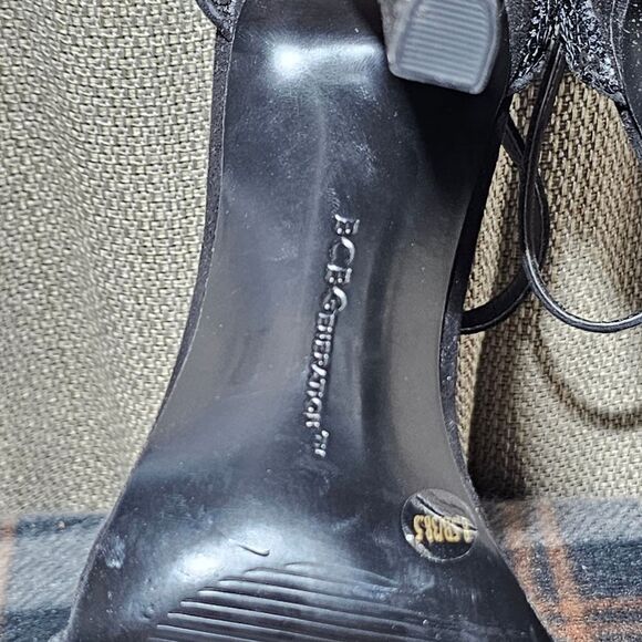 Bc generation Black Sequined Heels - Picture 8 of 8